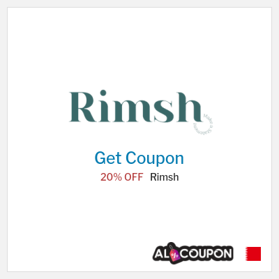 Coupon discount code for Rimsh 20% OFF