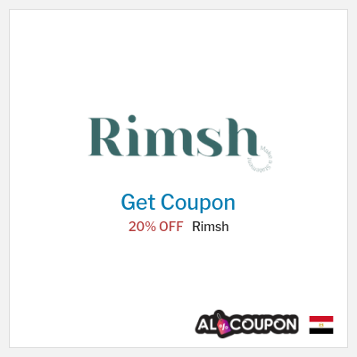 Coupon discount code for Rimsh 20% OFF