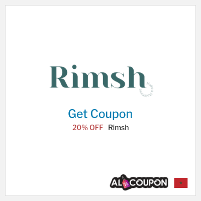 Coupon discount code for Rimsh 20% OFF