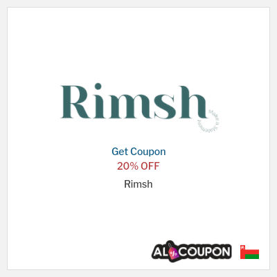 Coupon discount code for Rimsh 20% OFF