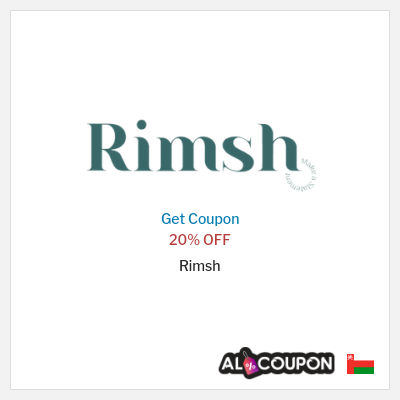 Coupon discount code for Rimsh 20% OFF