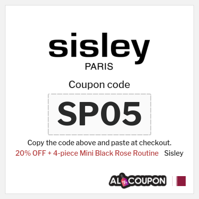 Coupon discount code for Sisley 20% OFF