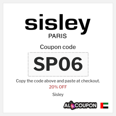 Coupon for Sisley (SP06) 20% OFF