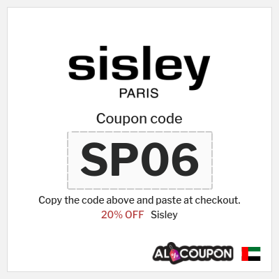 Coupon for Sisley (SP06) 20% OFF