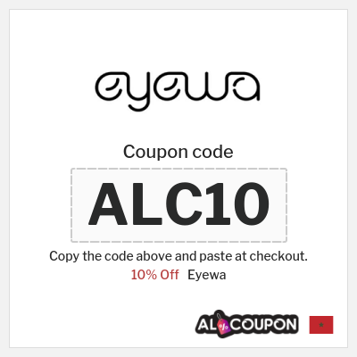 Eyewa Coupon (ALC10) Eyewa Discount Code 2026