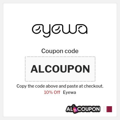 Coupon for Eyewa (ALCOUPON) 10% Off
