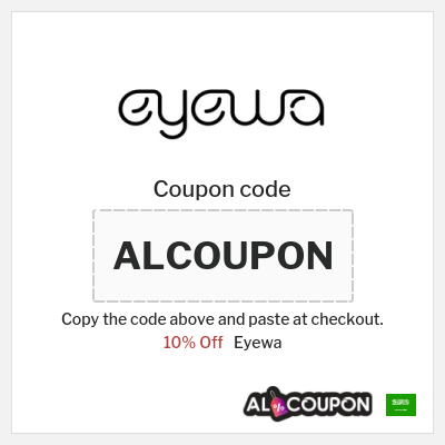 Eyewa Coupon (ALCOUPON) Eyewa Discount Code 2026