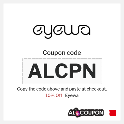 Eyewa Coupon (ALCPN) Eyewa Discount Code 2026