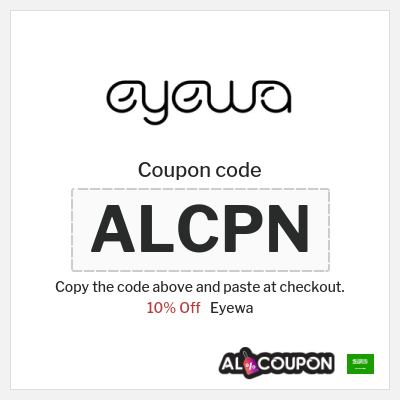 Coupon for Eyewa (ALCPN) 10% Off