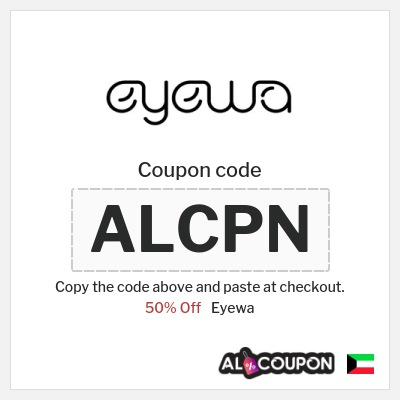 Coupon for Eyewa (ALCPN) 50% Off