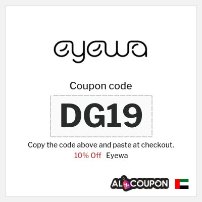 Eyewa Coupon (DG19) Eyewa Discount Code 2026