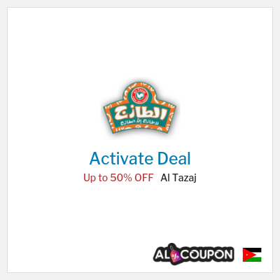 Coupon discount code for Al Tazaj Up to 90% OFF