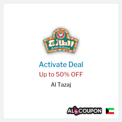 Coupon discount code for Al Tazaj Up to 90% OFF