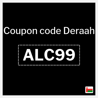 Deraah Coupon (ALC99) Deraah Discount Code Oman