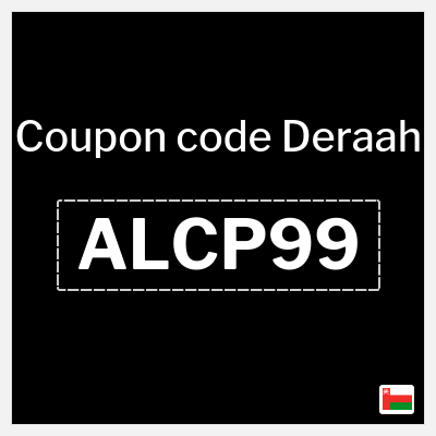 Deraah Coupon (ALCP99) Deraah Discount Code Oman