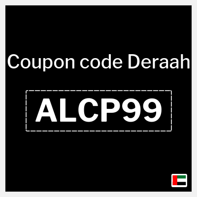Deraah Coupon (ALCP99) Deraah Discount Code UAE