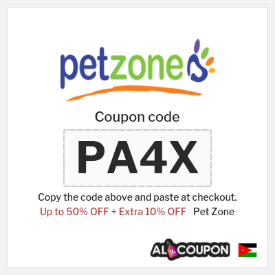 Coupon discount code for Pet Zone 10% OFF