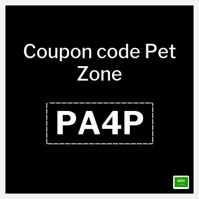 Coupon for Pet Zone (PA4P) Extra 10% OFF
