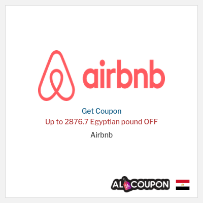 Coupon for Airbnb Up to 2876.7 Egyptian pound OFF