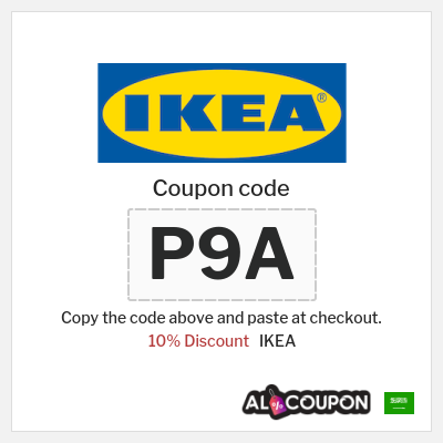 IKEA Coupon (P9A) IKEA Discount Code First Order