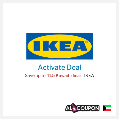Special Deal for IKEA Save up to 41.5 Kuwaiti dinar