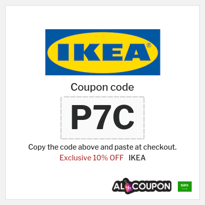 IKEA Coupon (P7C) IKEA Coupon KSA 2026