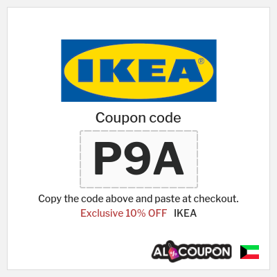 IKEA Coupon (P9A) IKEA Coupon Kuwait 2025