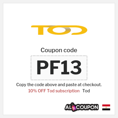 Coupon discount code for Tod Discount codes