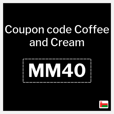 Coupon discount code for Coffee and Cream Free shipping