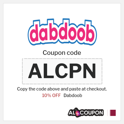 Coupon discount code for Dabdoob Exclusive Coupons 10% OFF