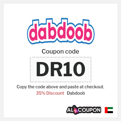 Coupon discount code for Dabdoob Exclusive Coupons 10% OFF