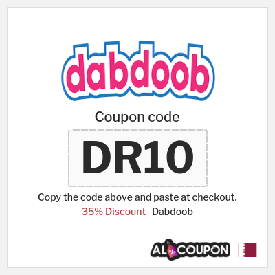 Coupon discount code for Dabdoob Exclusive Coupons 10% OFF