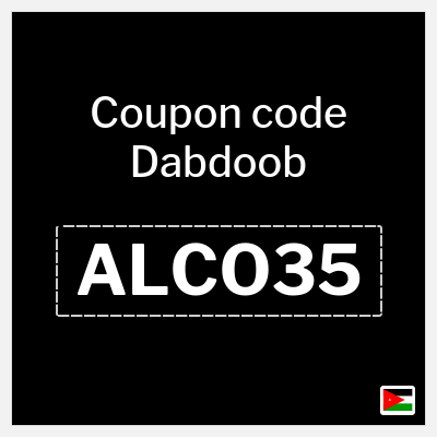 Coupon discount code for Dabdoob Exclusive Coupons 10% OFF