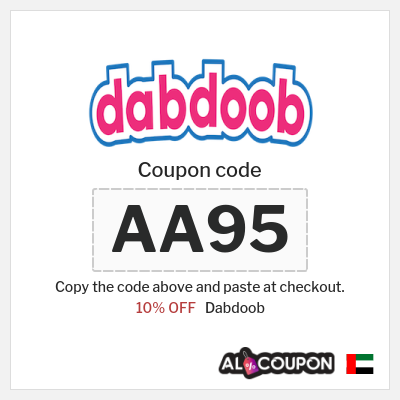 Dabdoob Coupon (AA95) Dabdoob Discount Code 2026