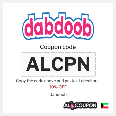 Coupon for Dabdoob (ALCPN) 10% OFF