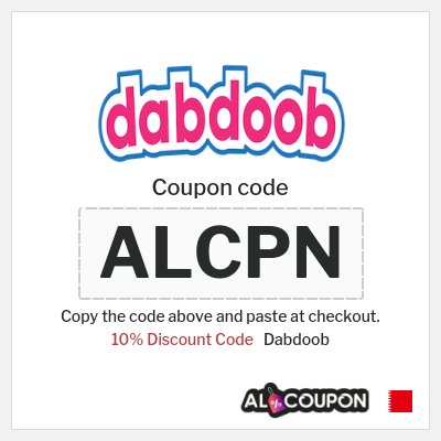 Coupon for Dabdoob (ALCPN) 10% Discount Code