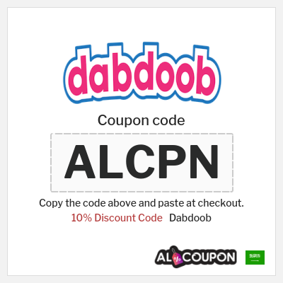 Coupon for Dabdoob (ALCPN) 10% Discount Code
