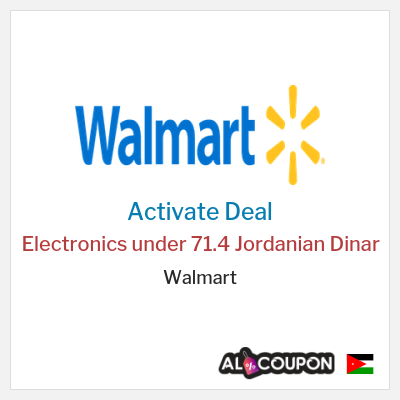 Special Deal for Walmart Electronics under 71.4 Jordanian Dinar