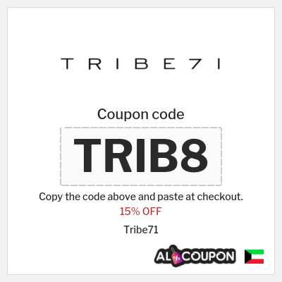 Coupon discount code for Tribe71 15% OFF