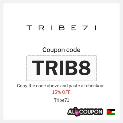 Coupon for Tribe71 (TRIB8) 15% OFF