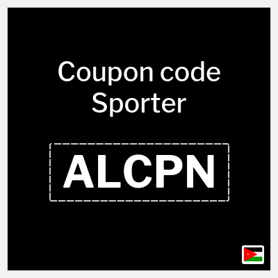 Coupon discount code for Sporter 100% Exclusive Coupons
