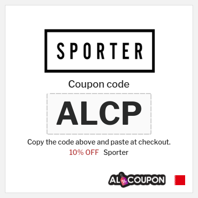 Sporter Coupon (ALCP) Sporter Discount Code 2026