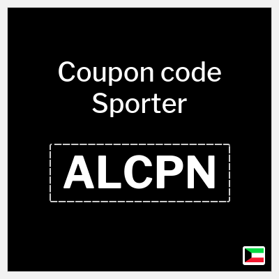 Sporter Coupon (ALCOUPON) Sporter Discount Code 2026