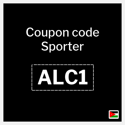 Sporter Coupon (ALC1) Sporter Discount Code 2026