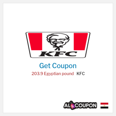 Coupon for KFC 661 Egyptian pound