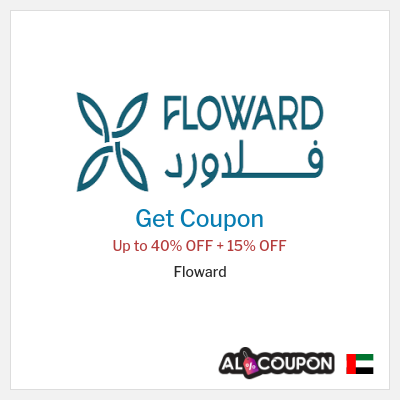Coupon for Floward Up to 40% OFF + 15% OFF