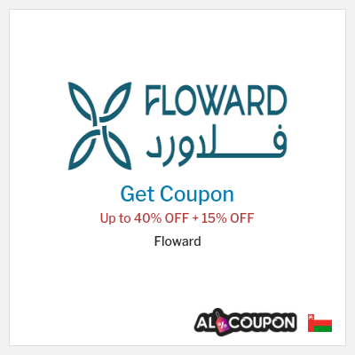 Coupon for Floward Up to 40% OFF + 15% OFF