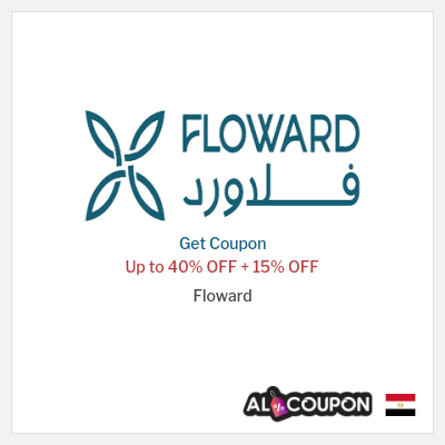 Coupon for Floward Up to 40% OFF + 15% OFF