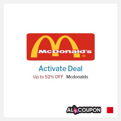 Coupon discount code for Mcdonalds Up to 52% OFF