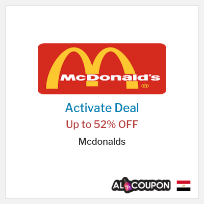 Coupon discount code for Mcdonalds Up to 52% OFF